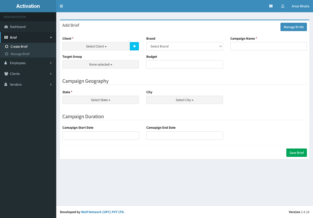 Activation Monitoring